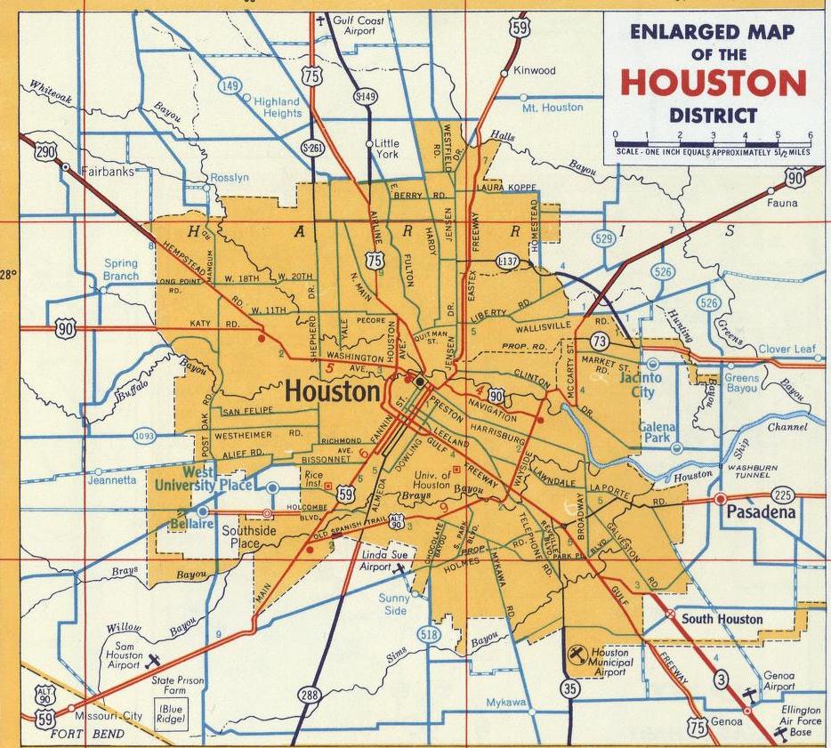 Houston Historical Roads